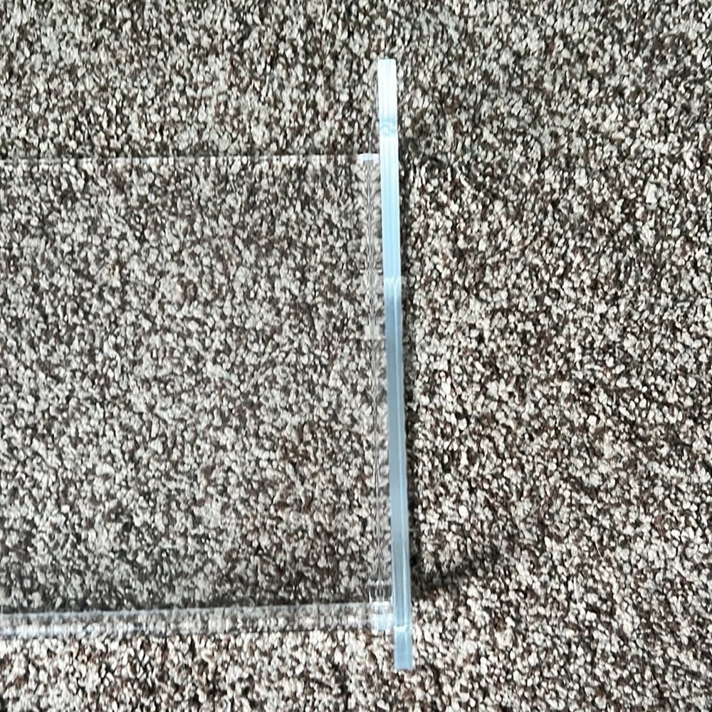 The Container Store Clear Acrylic Monitor Stand Riser
